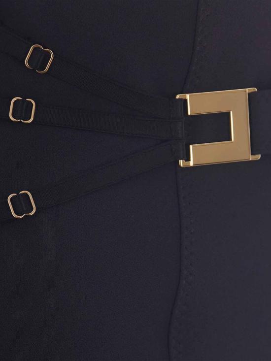 26SS 엘리자베타프랜치 미디 스커트 GO16761E2110 Black - ELISABETTA FRANCHI