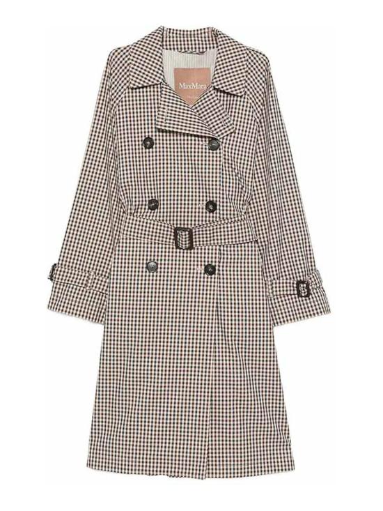 26SS 막스마라 더 큐브 트렌치 코트 MTCFATE232001 White