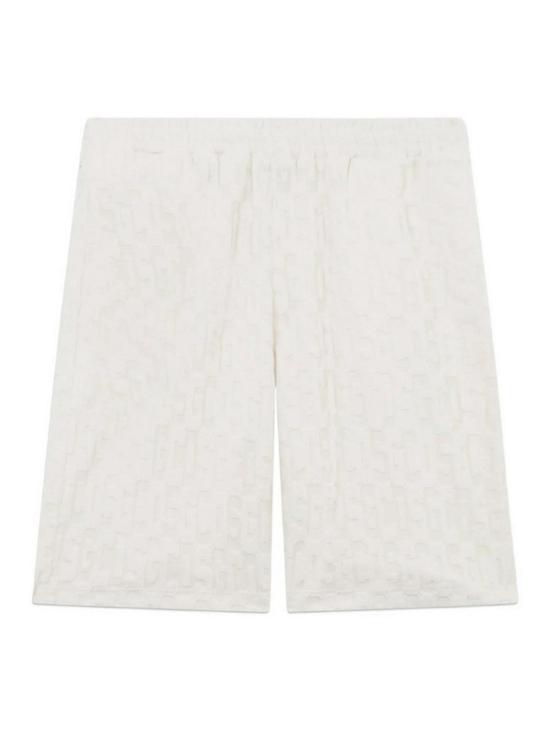 26SS 지씨디에스 숏팬츠 C1MBQL225T078 White