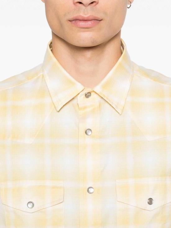 26SS 톰포드 긴팔 셔츠 FMC297HDS001JJF Yellow - TOMFORD