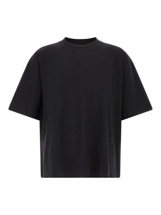 26SS 드리스 반 노튼 반팔 티셔츠 2610211113603900 Black