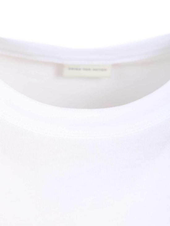26SS 드리스 반 노튼 반팔 티셔츠 2610211013600000 White - DRIES VAN NOTEN