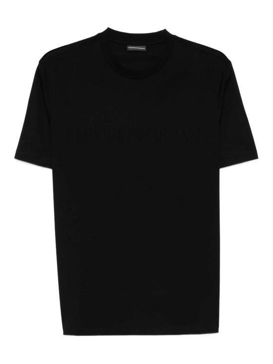 26SS 엠포리오 아르마니 반팔 티셔츠 AF10762EM004593FC302 Black