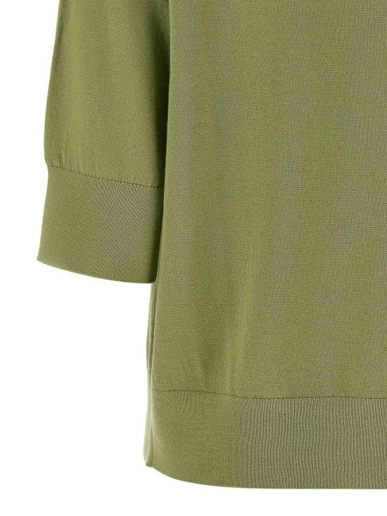 26SS 드리스 반 노튼 스웨터 2611312003700600 Green - DRIES VAN NOTEN