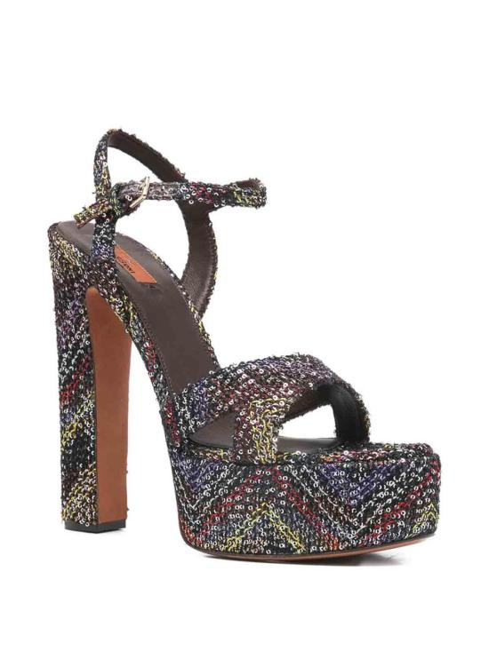 26SS 미소니 힐/펌프스 MWF092026 Black - MISSONI