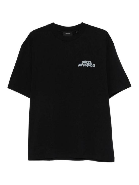 26SS 악셀 아리가토 반팔 티셔츠 A3870002SORENBLACK Black