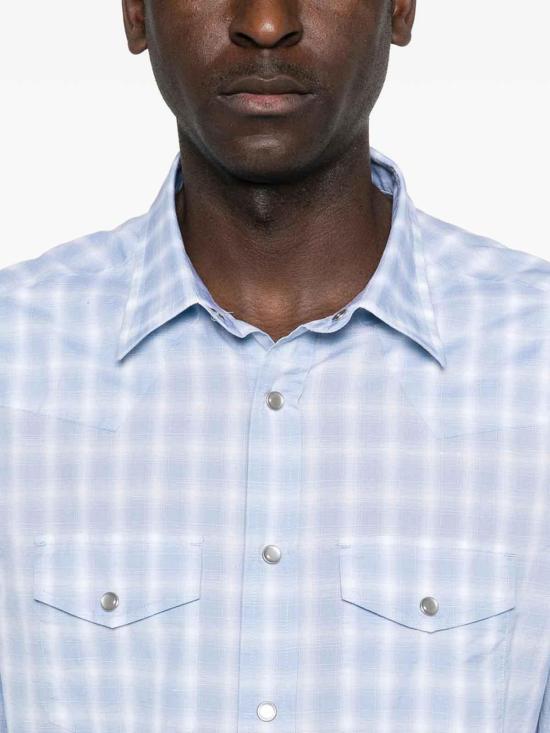 26SS 톰포드 긴팔 셔츠 FMC312HDS001WUA Blue - TOMFORD