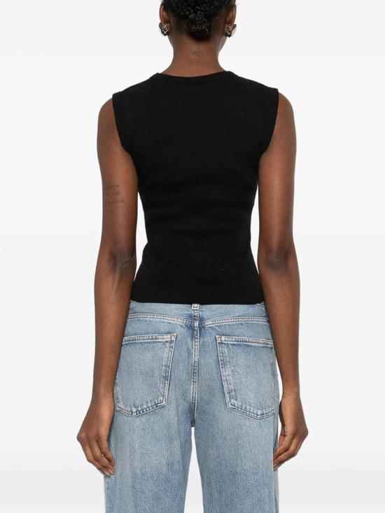 26SS 악셀 아리가토 민소매 티셔츠 A3868002SCOOPBLACK Black - AXEL ARIGATO