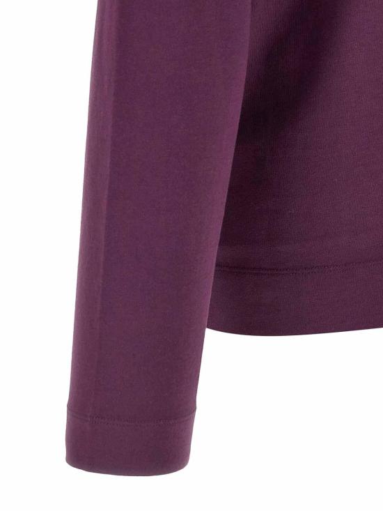 26SS 드리스 반 노튼 긴팔 티셔츠 2610211123603350 Purple - DRIES VAN NOTEN