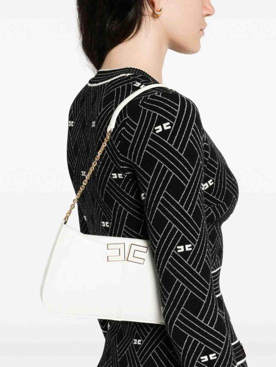 26SS 엘리자베타프랜치 숄더백 BS93A61E2360 White - ELISABETTA FRANCHI