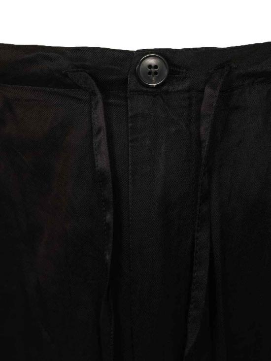 26SS 드리스 반 노튼 스트레이트 팬츠 2610209063277900 Black - DRIES VAN NOTEN