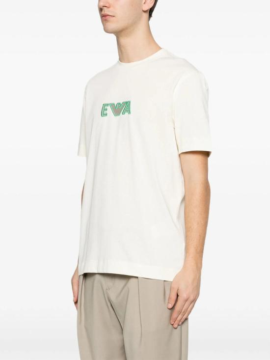 26SS 엠포리오 아르마니 반팔 티셔츠 AF13715EM005233U1055 Yellow - EMPORIO ARMANI