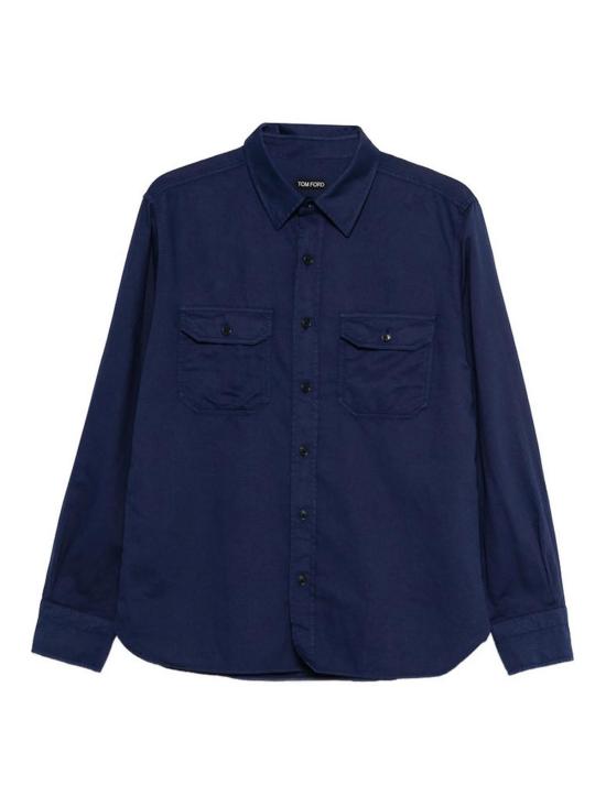 26SS 톰포드 긴팔 셔츠 FMC295HME001UDB Blue
