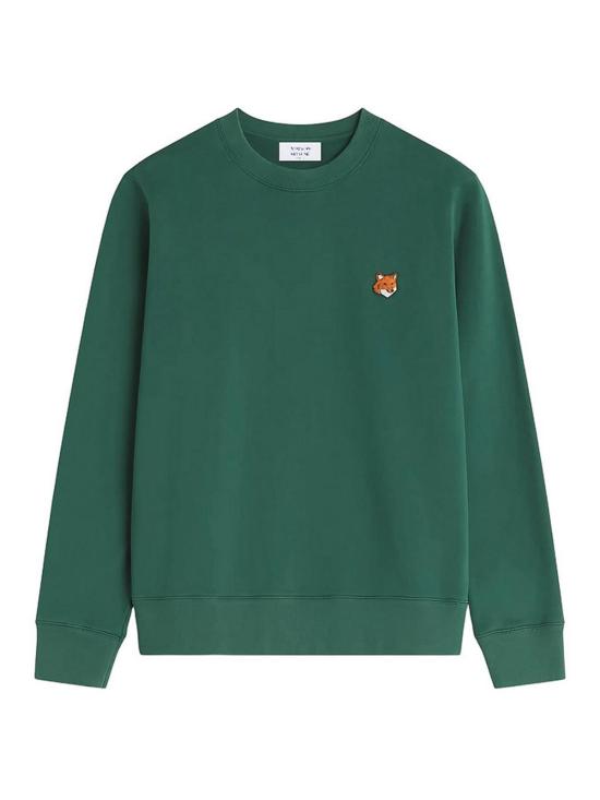 26SS 메종키츠네 폭스 헤드 레귤러 폴로 티셔츠 PM00303KM0340BGREE Green