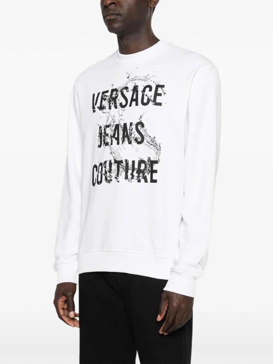 26SS 베르사체 반팔 티셔츠 80GAIC01CF00C003 White - VERSACE