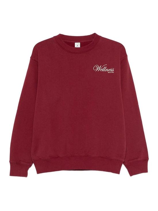 26SS 스포티앤리치 긴팔 티셔츠 ST07162083REMERLO Red