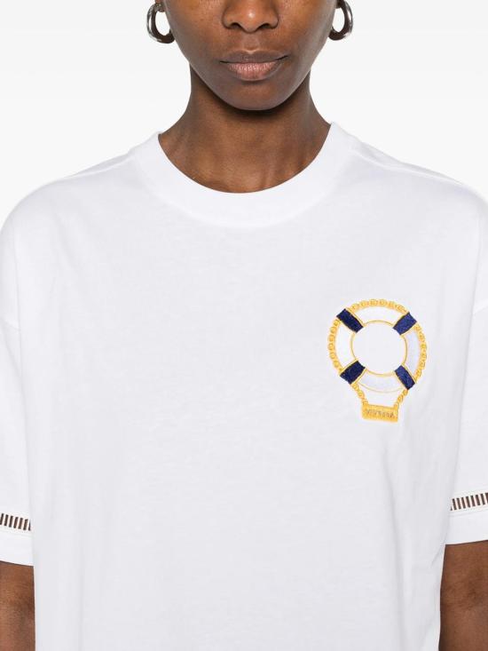 26SS 비베타 반팔 티셔츠 VM1TS0025PC0821001 White - VIVETTA