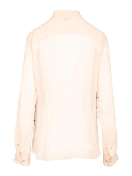 25FW 드리스 반 노튼 블라우스 2520107632314300 Pink - DRIES VAN NOTEN