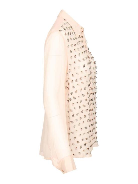 25FW 드리스 반 노튼 블라우스 2520107632314300 Pink - DRIES VAN NOTEN