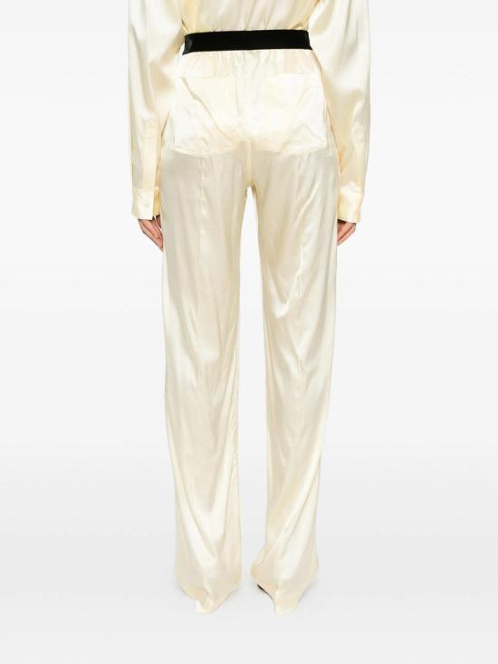 26SS 톰포드 스트레이트 팬츠 FAX881PAW683YCM Cream - TOMFORD