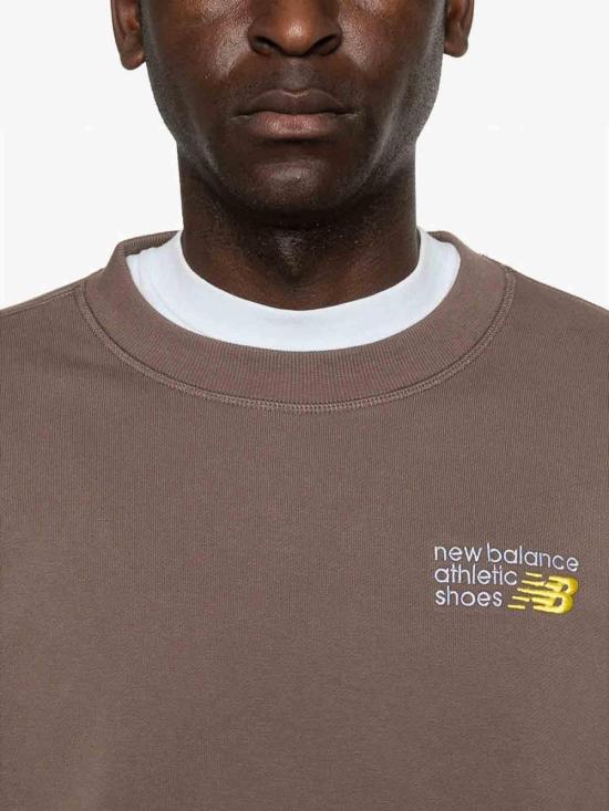26SS 뉴발란스 스웨터 MT41547ABP Brown - NEW BALANCE