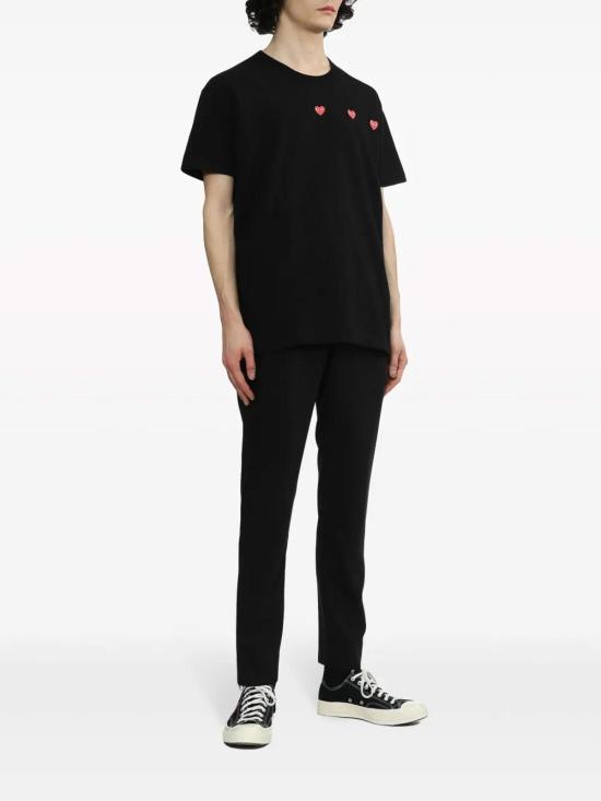26SS 꼼데가르송 반팔 티셔츠 AXT337051BLACK Black - COMME DES GARCONS