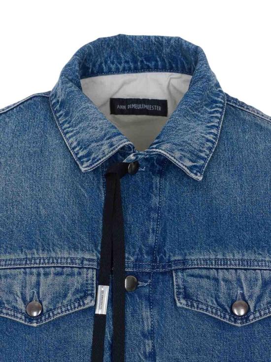 26SS 앤 드뮐미스터 데님 자켓 B0013743FA720054 Blue - ANN DEMEULEMEESTER