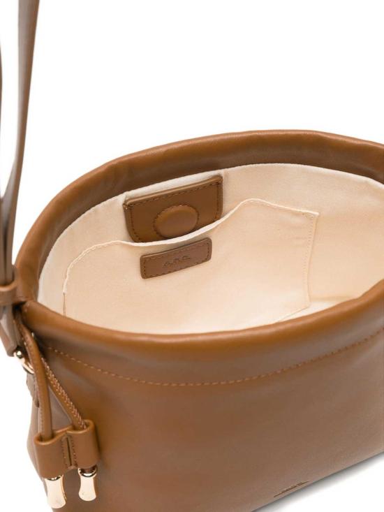 26SS 아페쎄 니논 미니백 PUAATF61582CAB Brown - A.P.C.