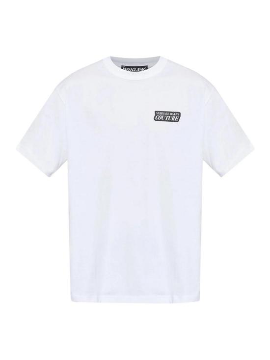 26SS 베르사체 반팔 티셔츠 80GAHT18CJ00T003 White