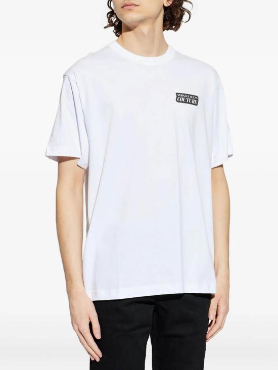 26SS 베르사체 반팔 티셔츠 80GAHT18CJ00T003 White - VERSACE