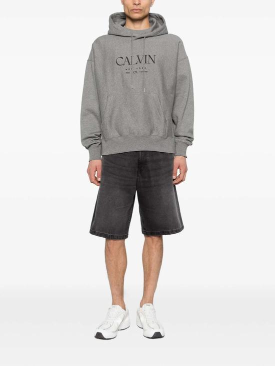 26SS 캘빈클라인 후드 티셔츠 LV04RE207GMGREY Grey - CALVIN KLEIN