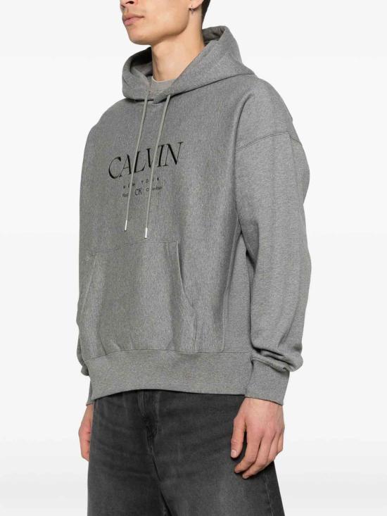 26SS 캘빈클라인 후드 티셔츠 LV04RE207GMGREY Grey - CALVIN KLEIN