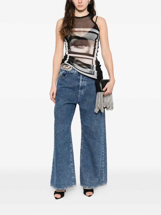 26SS 디젤 스트레이트 팬츠 0ADCDA2171701 Blue - DIESEL