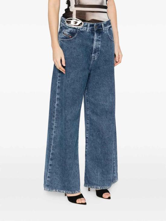 26SS 디젤 스트레이트 팬츠 0ADCDA2171701 Blue - DIESEL