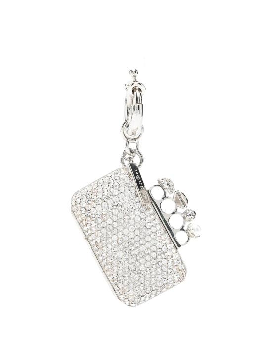 26SS 알렉산더 맥퀸 클러치/파우치 856072J161B1021 Silver