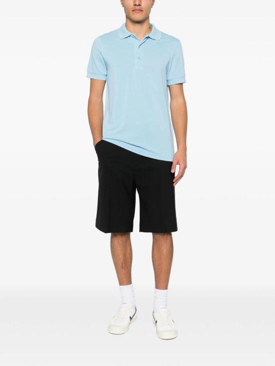 26SS 톰포드 폴로 티셔츠 JMT013JPS011UCZ Blue - TOMFORD