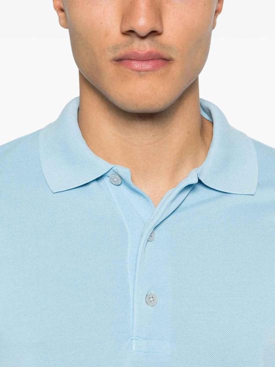 26SS 톰포드 폴로 티셔츠 JMT013JPS011UCZ Blue - TOMFORD