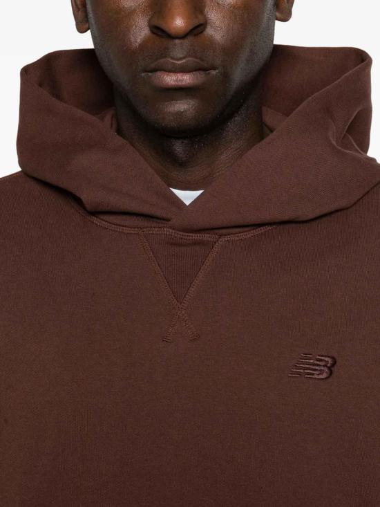 26SS 뉴발란스 후드 티셔츠 MT41534ABJ Brown - NEW BALANCE