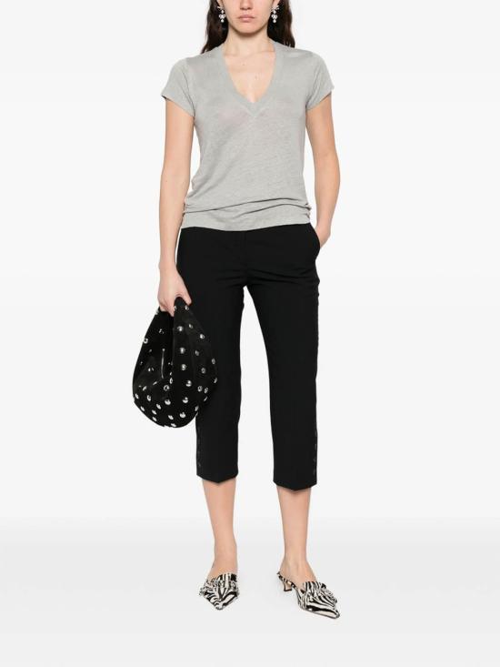 26SS 이로 스트레이트 팬츠 AQUAWP23BLA01 Black - IRO
