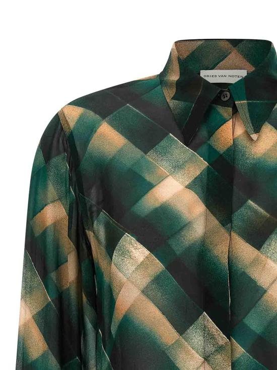 25FW 드리스 반 노튼 블라우스 2520107062108600 Multicolour - DRIES VAN NOTEN