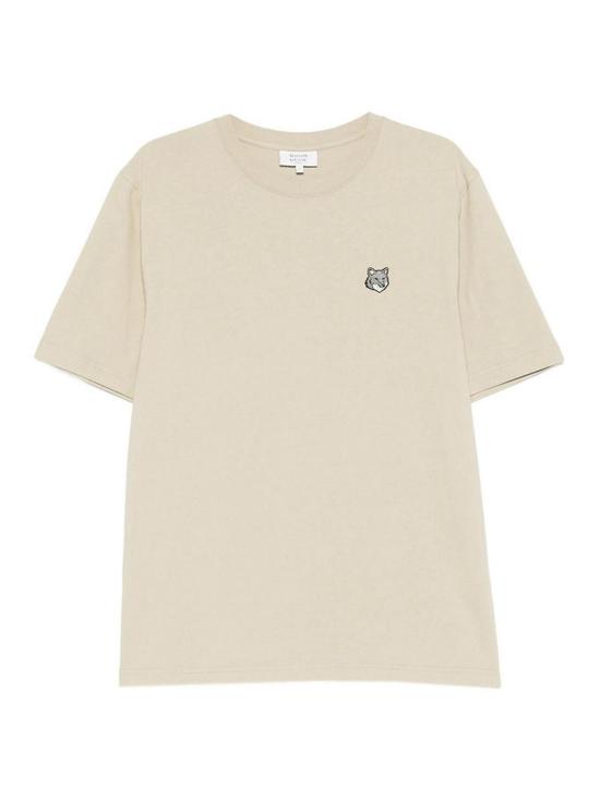 26SS 메종키츠네 폭스 헤드 컴포트 티셔츠 PM00108KJ7025TEALE Nude Neutrals