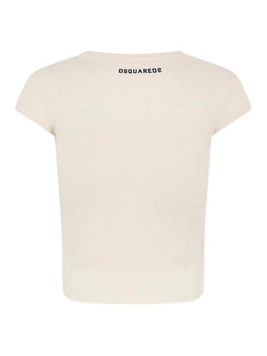 26SS 디스퀘어드2 반팔 티셔츠 D20105S74GD1532102 White - DSQUARED2