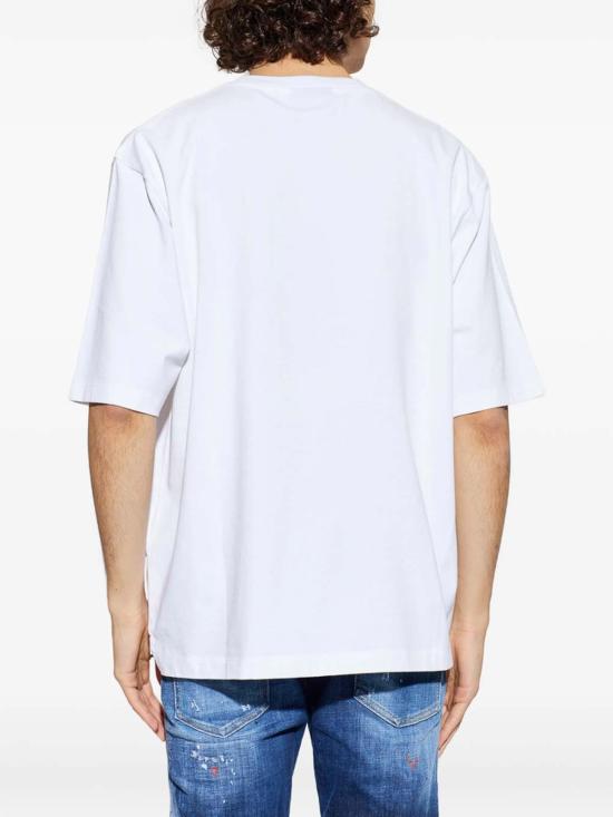 26SS 디스퀘어드2 반팔 티셔츠 D20106S74GD1547100 White - DSQUARED2