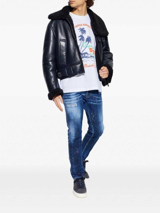 26SS 디스퀘어드2 반팔 티셔츠 D20106S74GD1547100 White - DSQUARED2