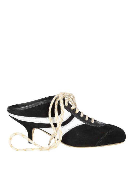 26SS 드리스 반 노튼 뮬/슬리퍼 2610117400126990 Black