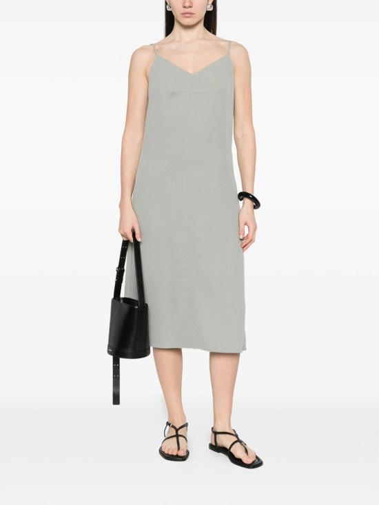 26SS 캘빈클라인 미디 스커트 LV044F010GSHADO Green - CALVIN KLEIN