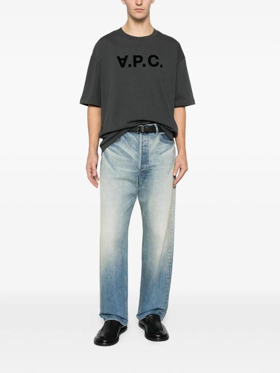 26SS 아페쎄 오버사이즈 그랜드 VPC 티셔츠 COHLRM26385LZA Grey - A.P.C.