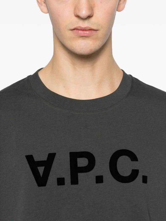 26SS 아페쎄 오버사이즈 그랜드 VPC 티셔츠 COHLRM26385LZA Grey - A.P.C.