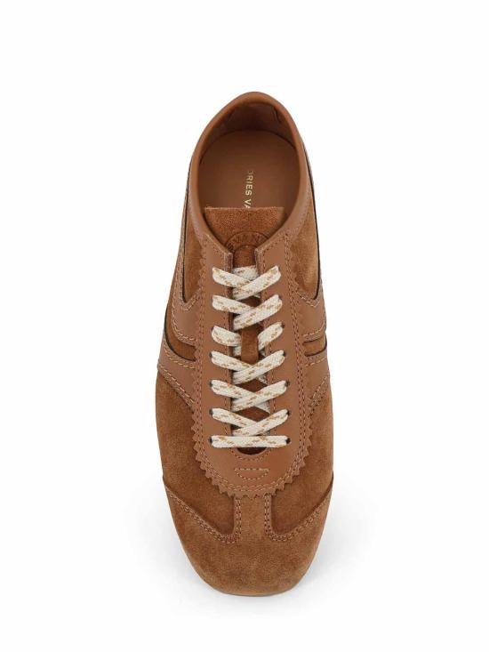 26SS 드리스 반 노튼 스웨이드 스니커즈 2610117220126710 BROWN - DRIES VAN NOTEN