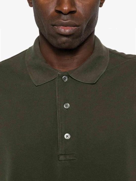 26SS 톰포드 폴로 티셔츠 JMT013JPS011GAL Green - TOMFORD